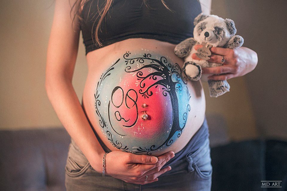 grossesse belly photo lorraine