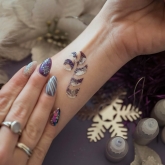 tatouage-paillette-noel