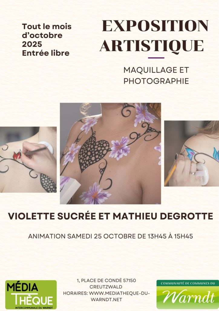 exposition maquilleuse creutzwald moselle