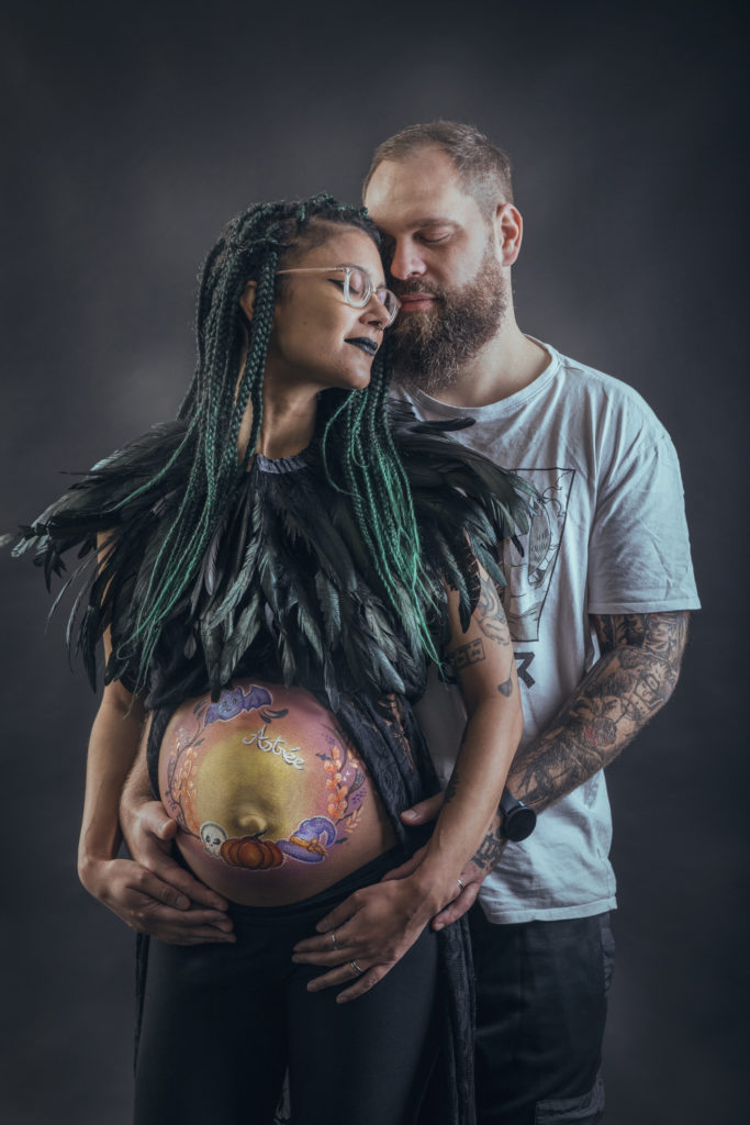 belly painting gothique moselle lorraine