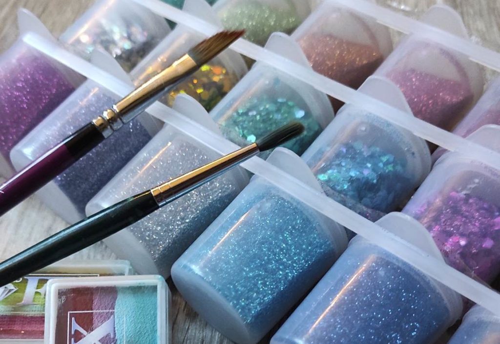 mariage bar à paillette idée animation